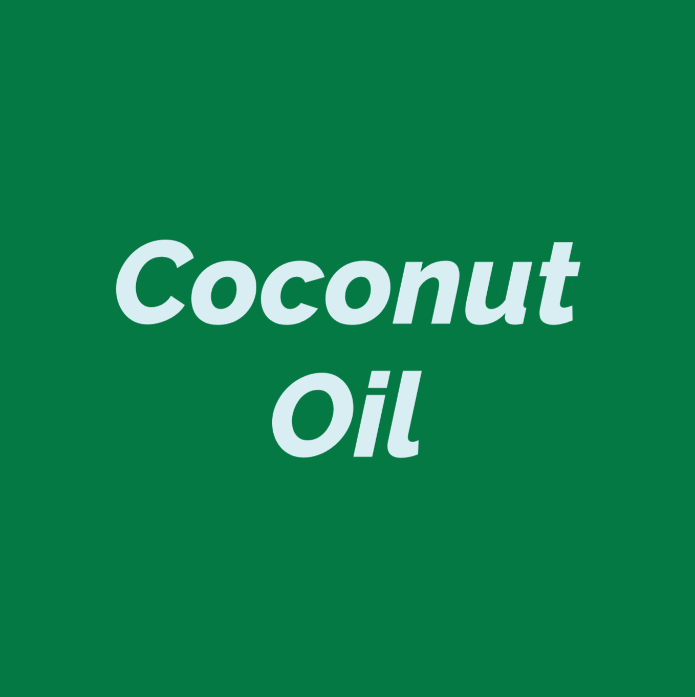 Styled Vinyl Pantry Container Label Sets - Reusable - Coconut Oil