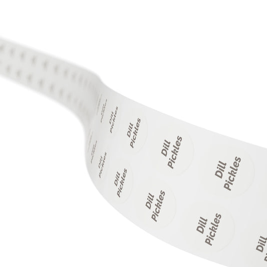 🧊 Dill Pickles 🧊 All Things Pickled - Round Sticker Label Rolls