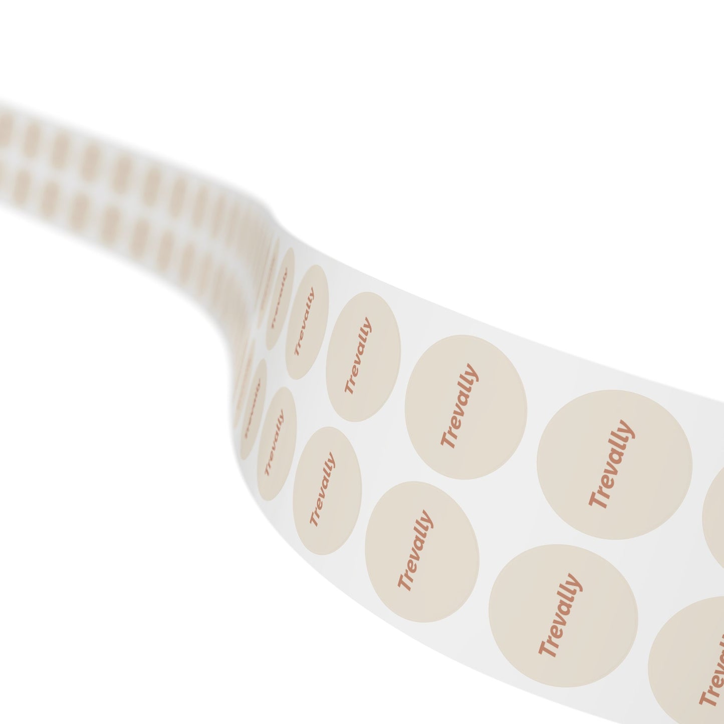 Round Sticker Label Rolls - 🧊 Trevally – Small Circular Labels