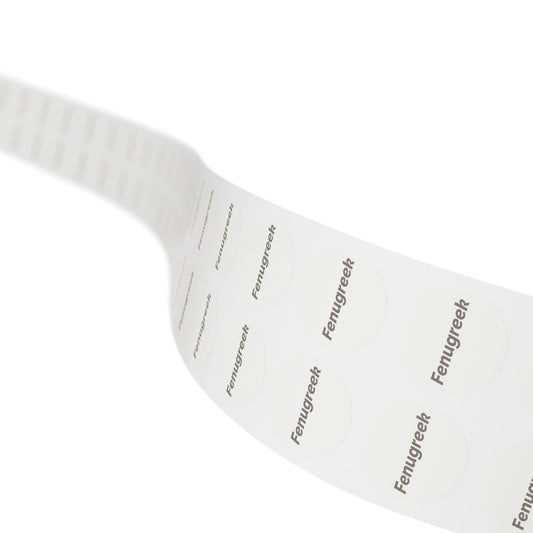 🧊 Fenugreek 🧊 Herbs and Spices - Round Sticker Label Rolls
