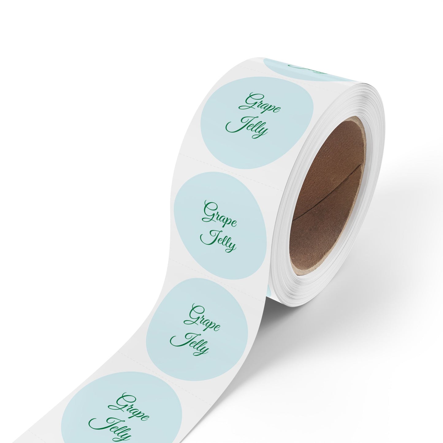 🧊 Grape Jelly 🧊 Round Sticker Label Rolls