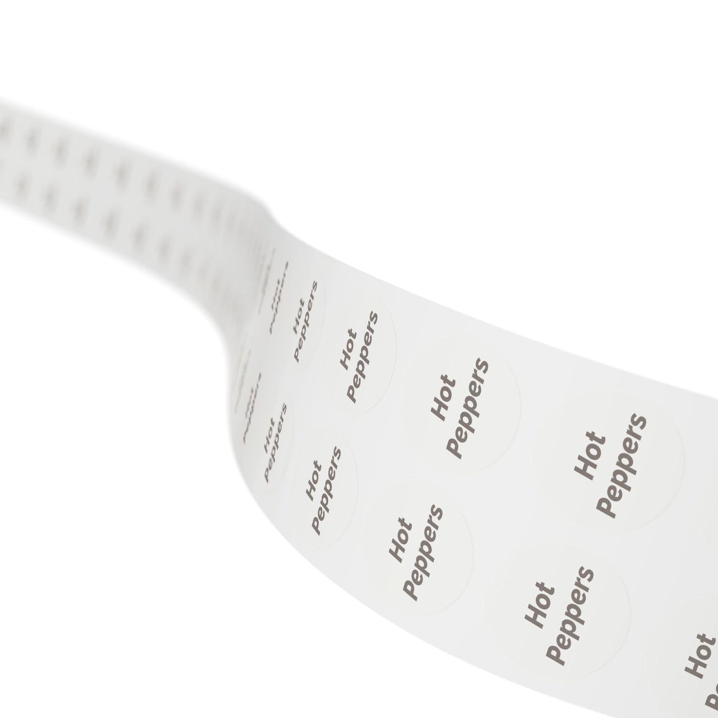 🧊 Hot Peppers 🧊 All Things Pickled - Round Sticker Label Rolls