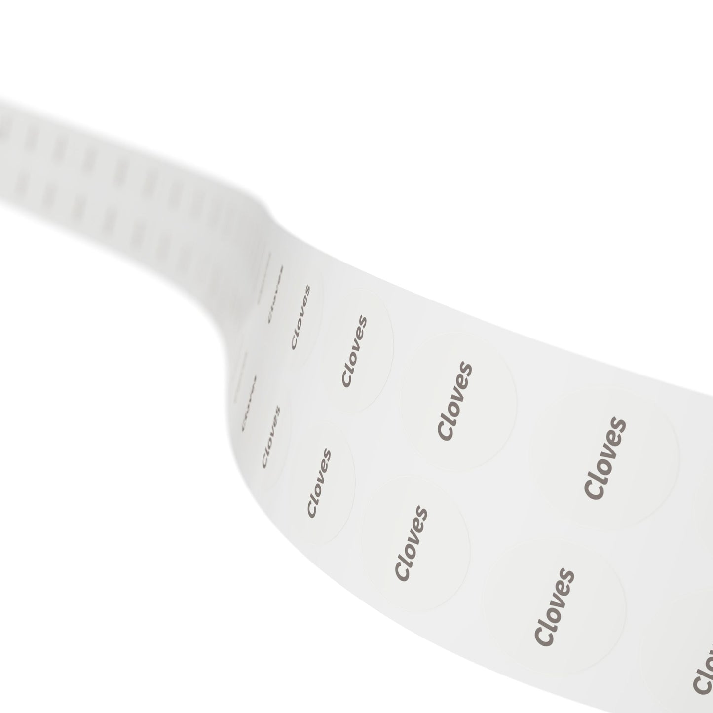 🧊 Cloves 🧊 Herbs and Spices - Round Sticker Label Rolls