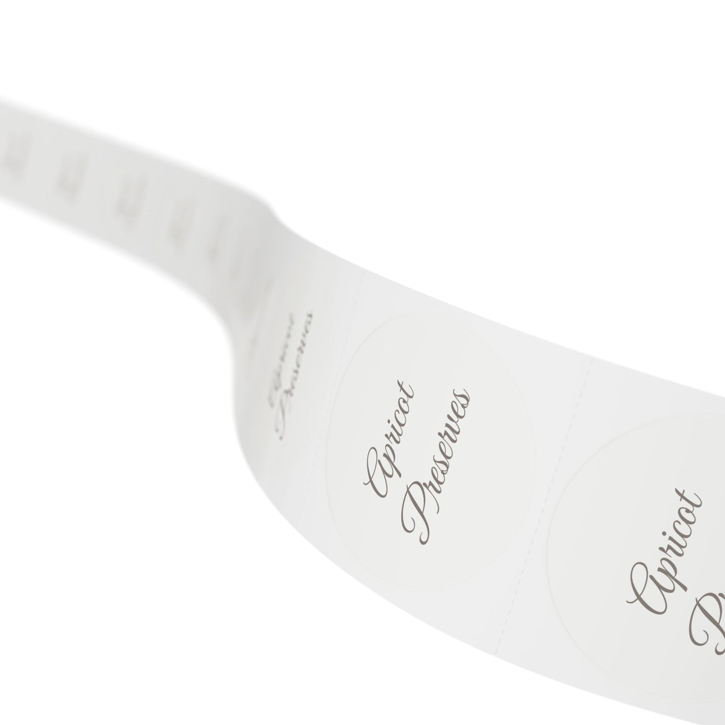 🧊 Apricot Preserves 🧊 Round Sticker Label Rolls