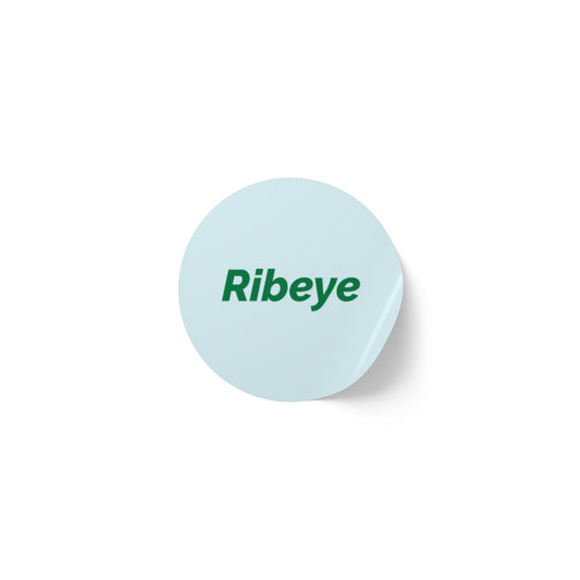 Round Sticker Label Rolls - 🧊 Ribeye – Small Circular Labels