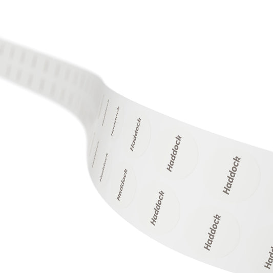 Round Sticker Label Rolls - 🧊 Haddock – Small Circular Labels