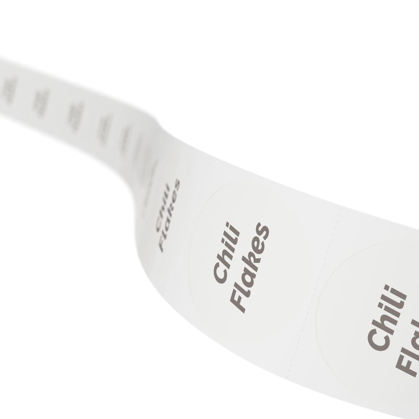 🧊 Chili Flakes 🧊 Herbs and Spices - Round Sticker Label Rolls