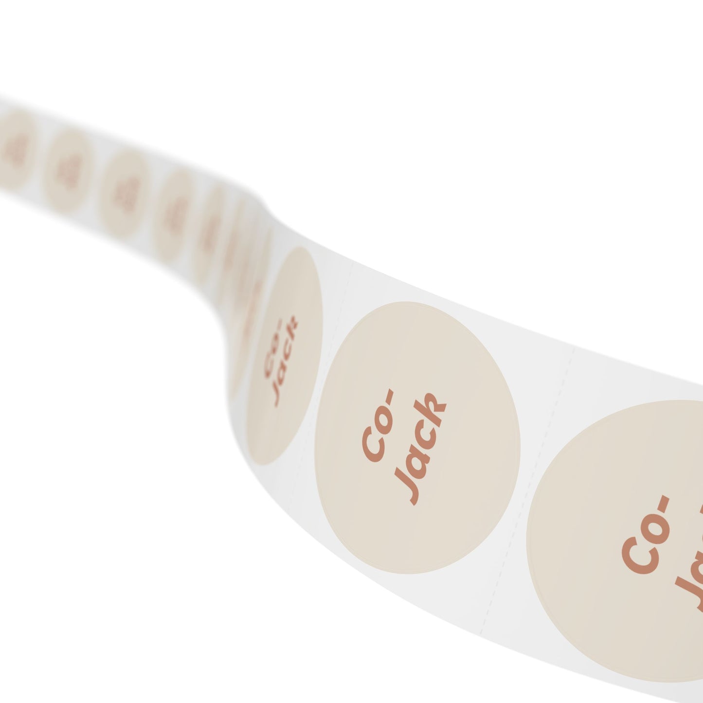 🧊 Co-Jack 🧊 Cheeses and Dips - Round Sticker Label Rolls