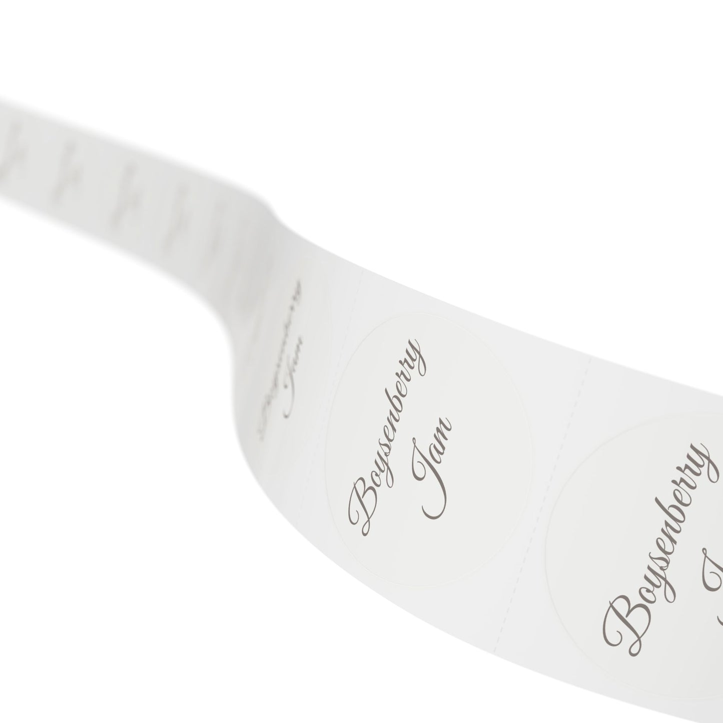 🧊 Boysenberry Jam 🧊 Round Sticker Label Rolls