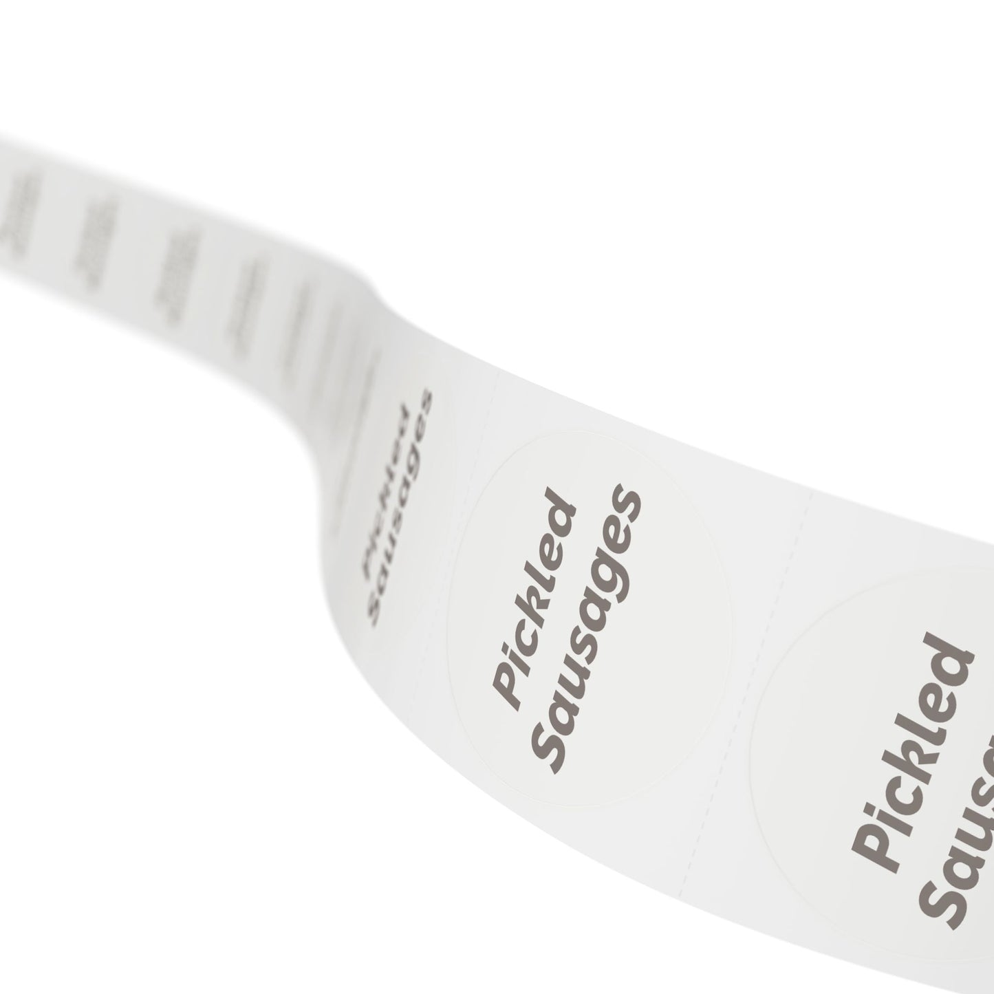 🧊 Pickled Sausages 🧊 All Things Pickled - Round Sticker Label Rolls