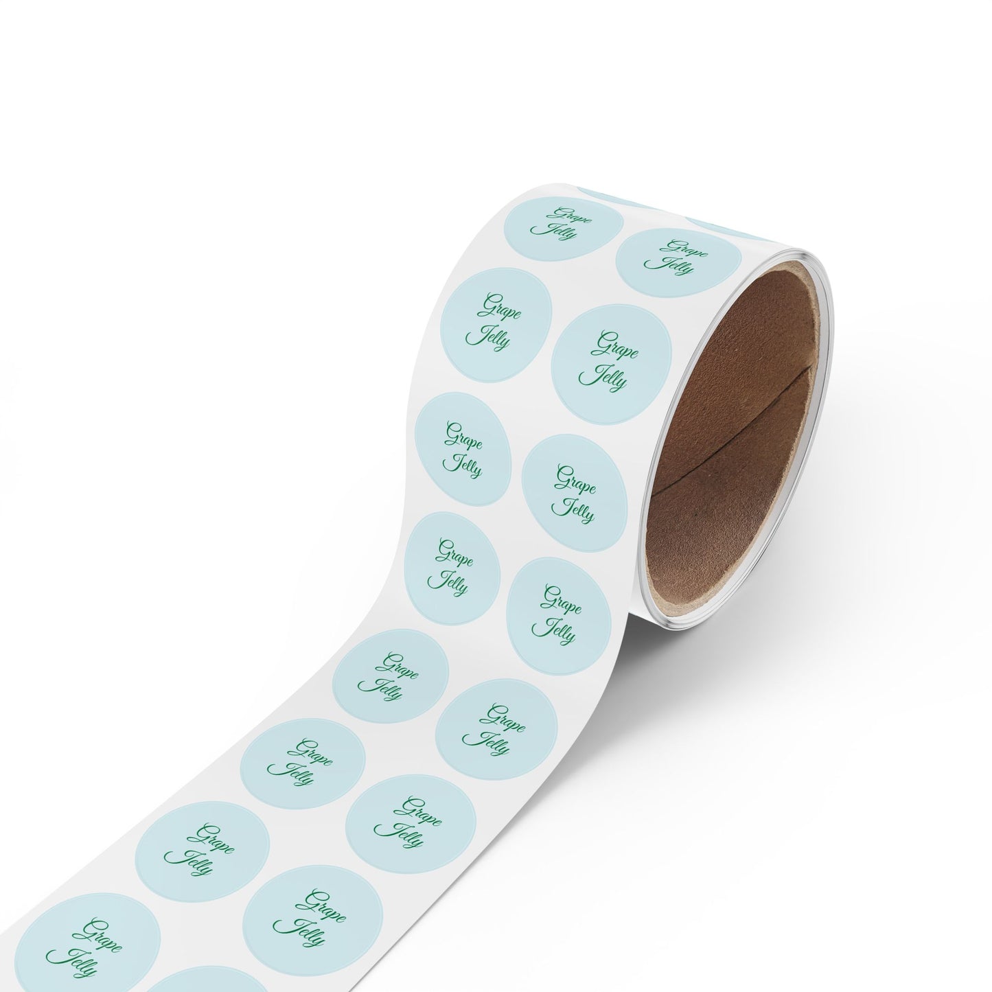 🧊 Grape Jelly 🧊 Round Sticker Label Rolls