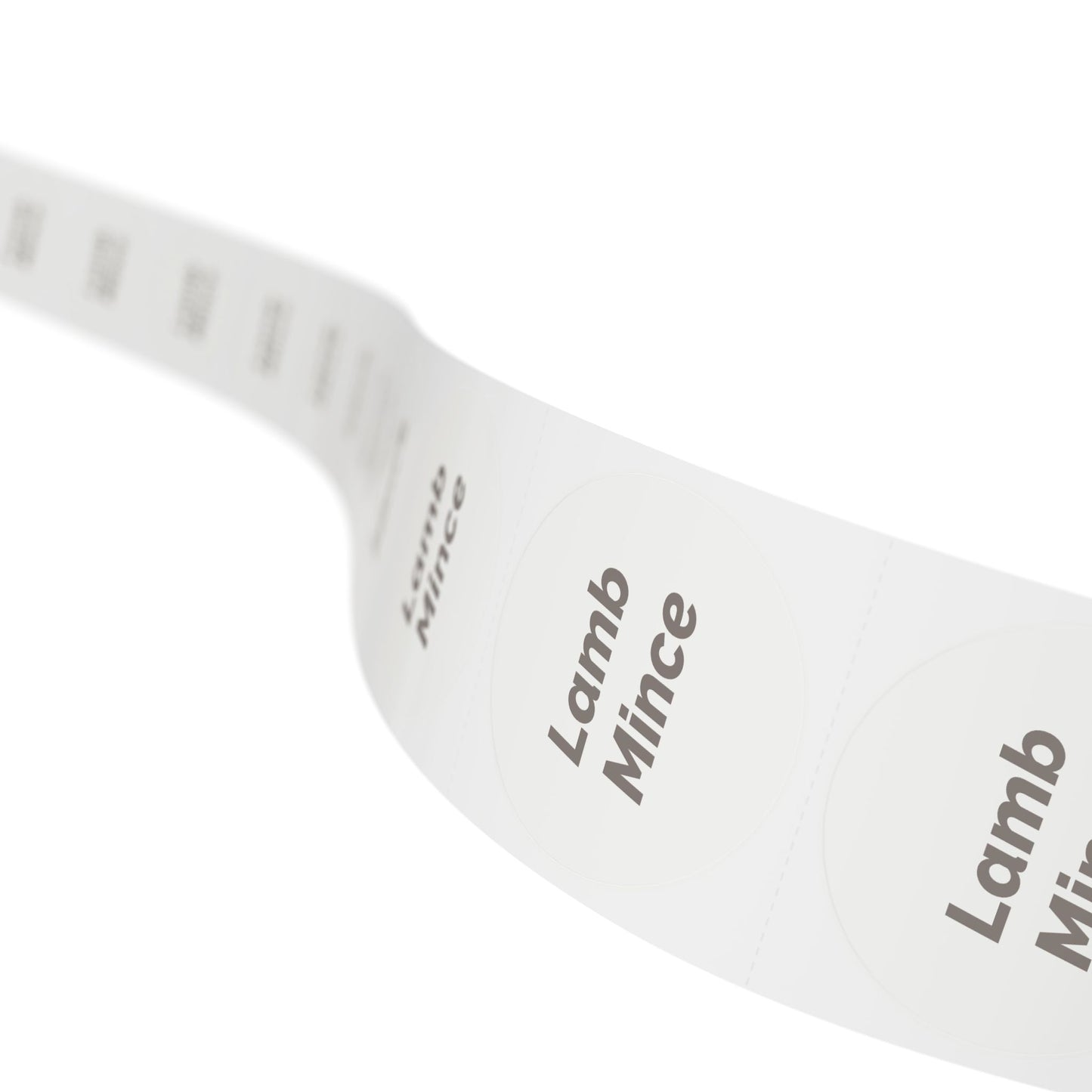 Round Sticker Label Rolls - 🧊 Lamb Mince – Small Circular Labels