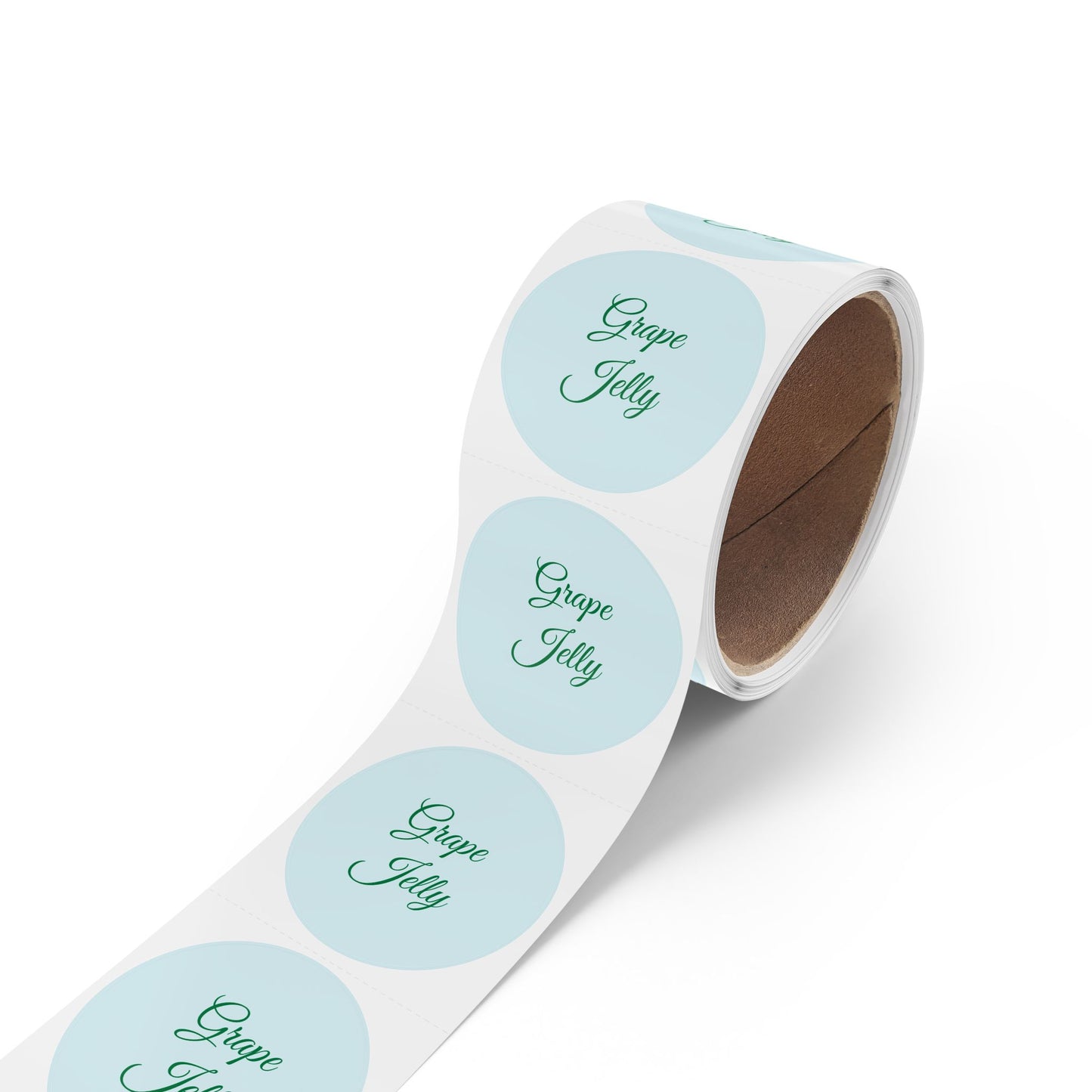 🧊 Grape Jelly 🧊 Round Sticker Label Rolls