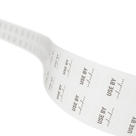 Round Sticker Label Rolls - 🧊 USE BY Stickers – Small Circular Labels