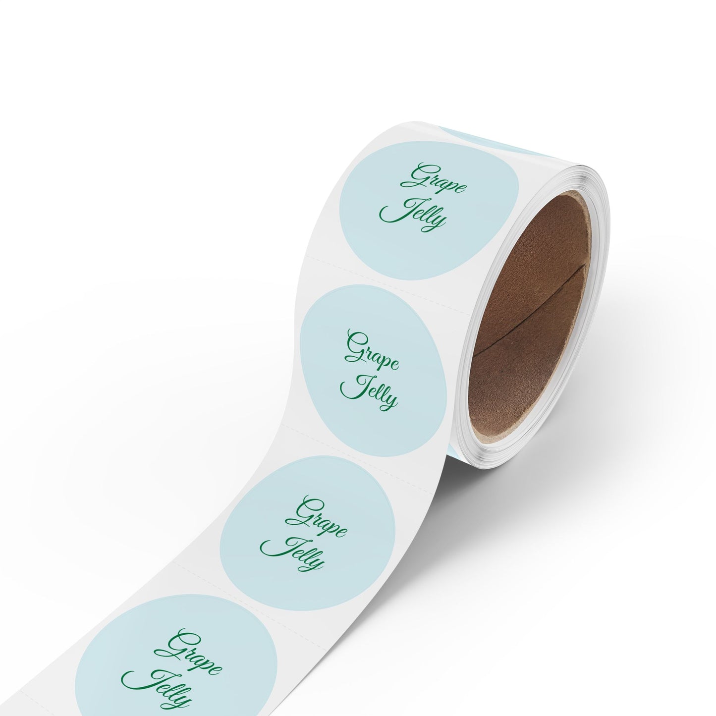 🧊 Grape Jelly 🧊 Round Sticker Label Rolls